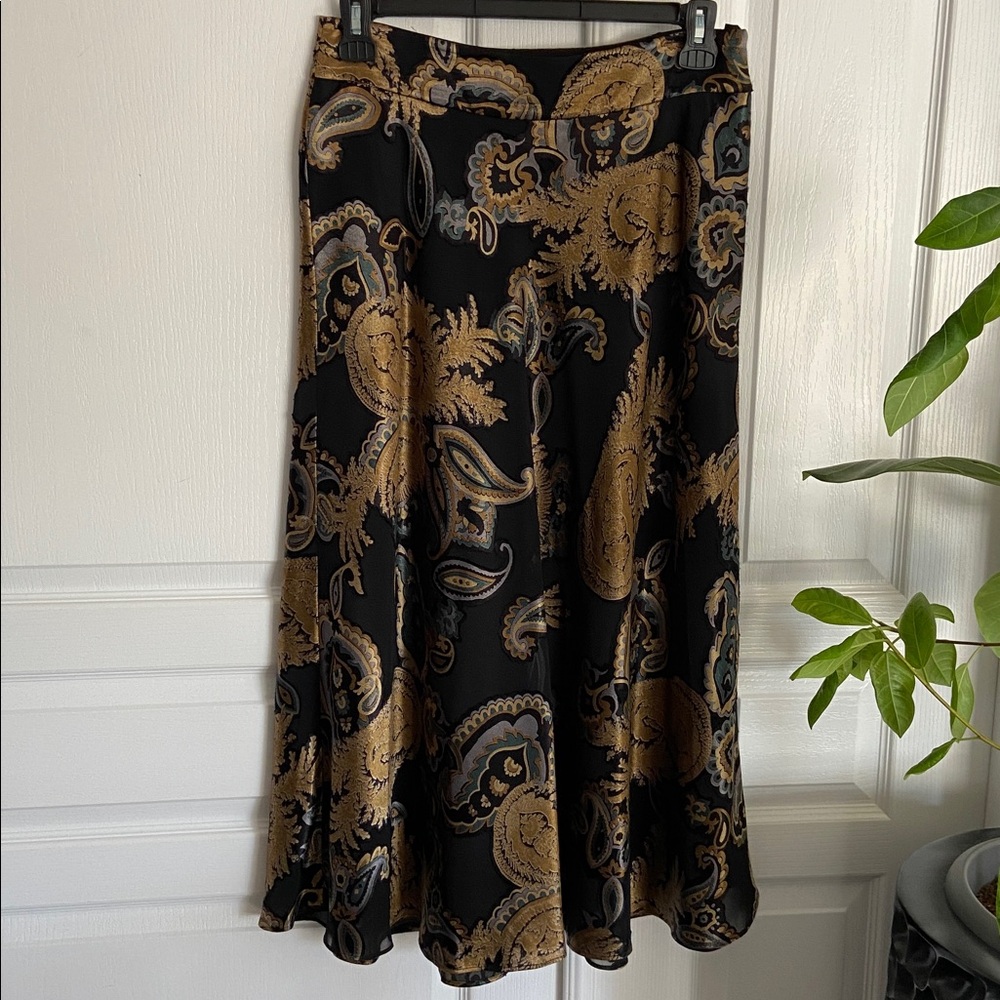 LAFAYETTE 148 NEW YORK BIAS CUT MIDI SKIRT